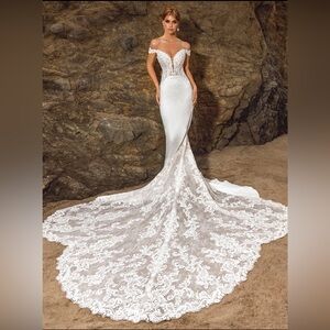 Kitty Chen couture wedding dress size 8